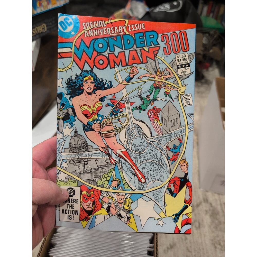 Wonder Woman #300 UK Price Variant ~ NEAR‎ MINT NM ~ 1983 DC Comics